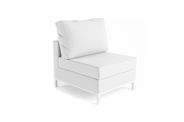 efesto poltrona bianco