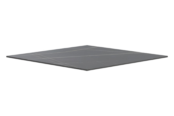 top nero 80×80 PIETRA SINTERIZZATA EFFETTO MARMO