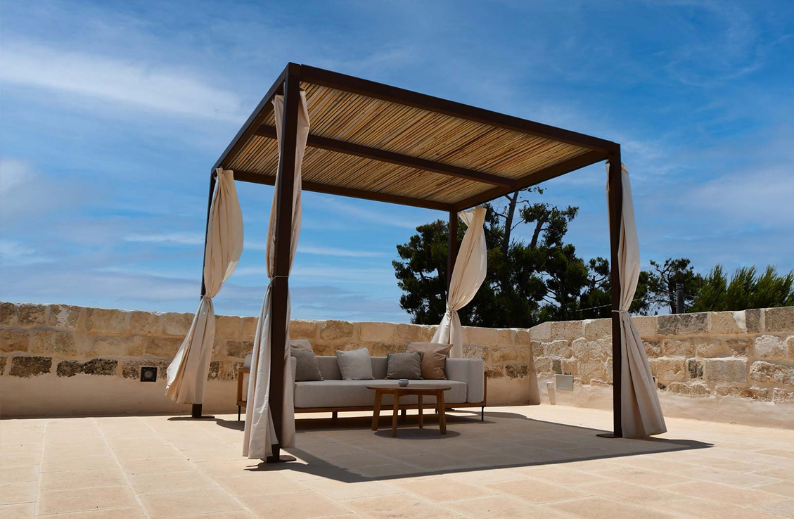 pergola Beach Bamboo