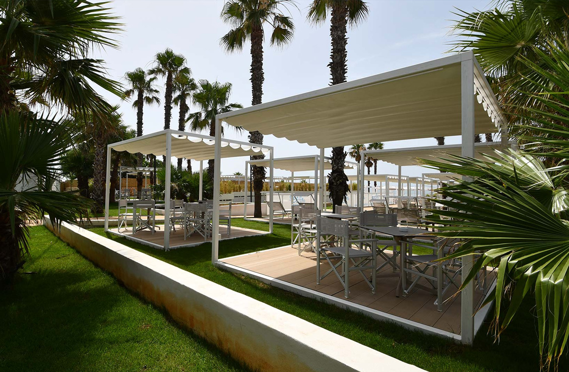 pergola Beach Wave